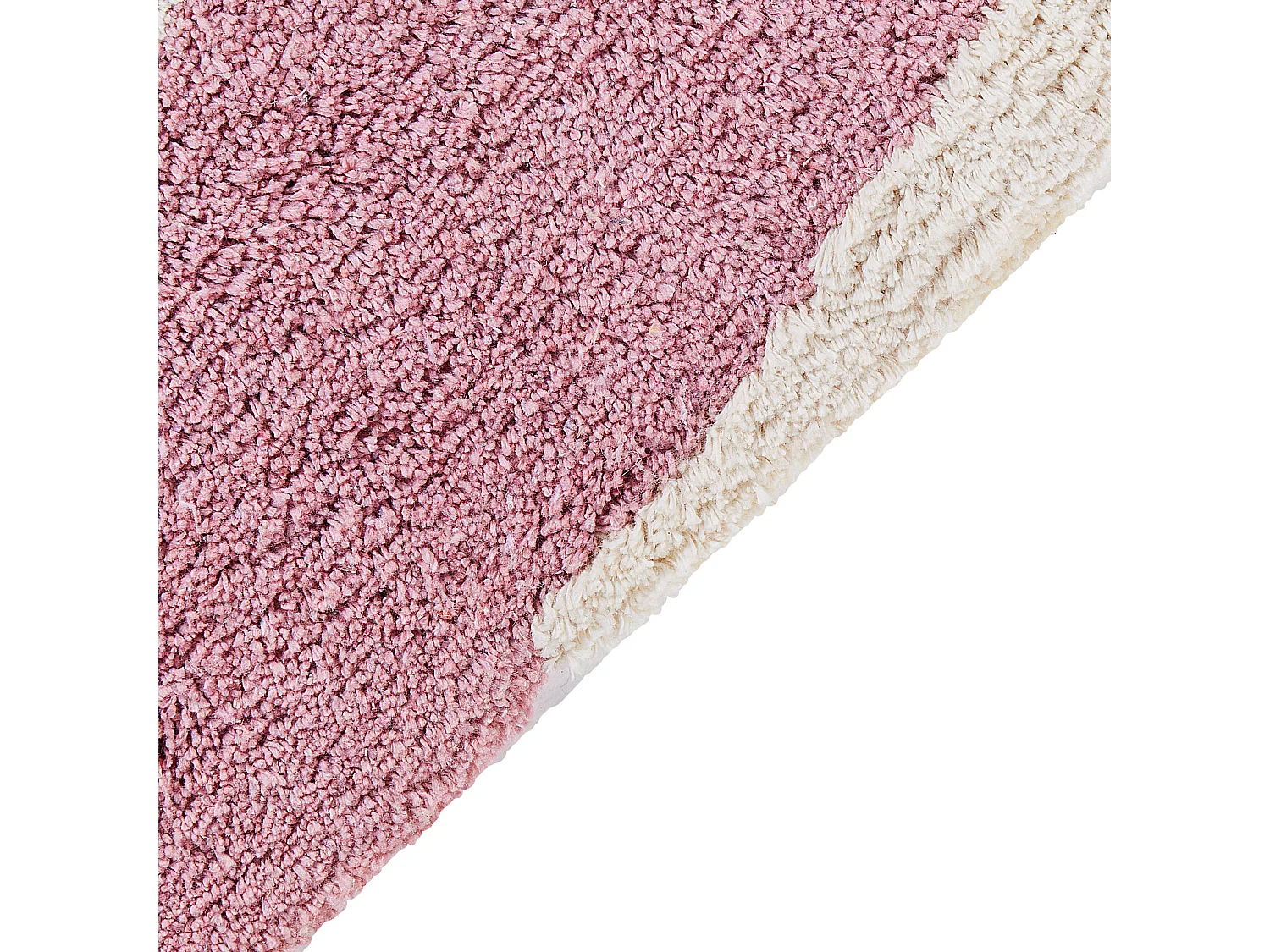 Vloerkleed katoen beige/meerkleurig 140 x 200 cm TATARLI