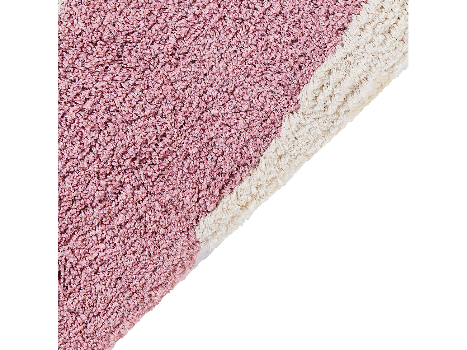 Tappeto cotone beige e multicolore 140 x 200 cm TATARLI