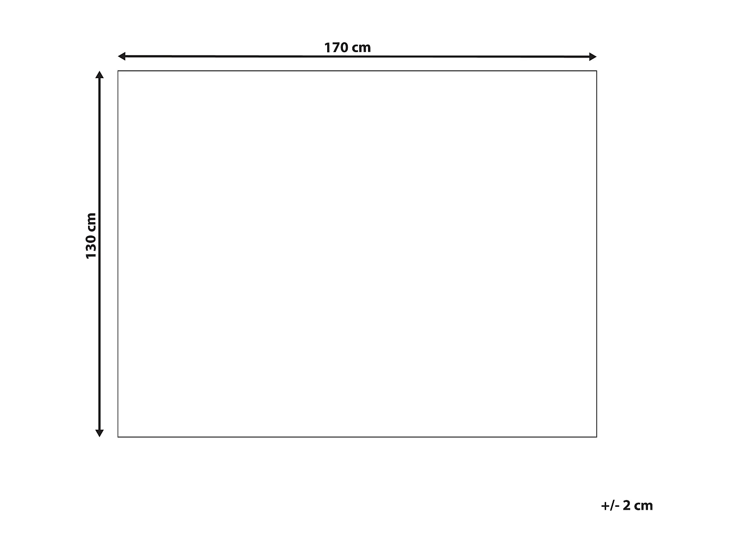 Couverture CHILARI Coton 130 x 170 cm Beige