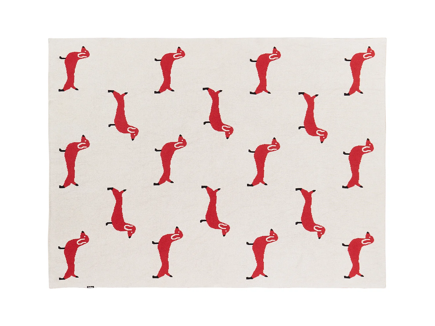 Couverture REERH Coton 130 x 170 cm Beige