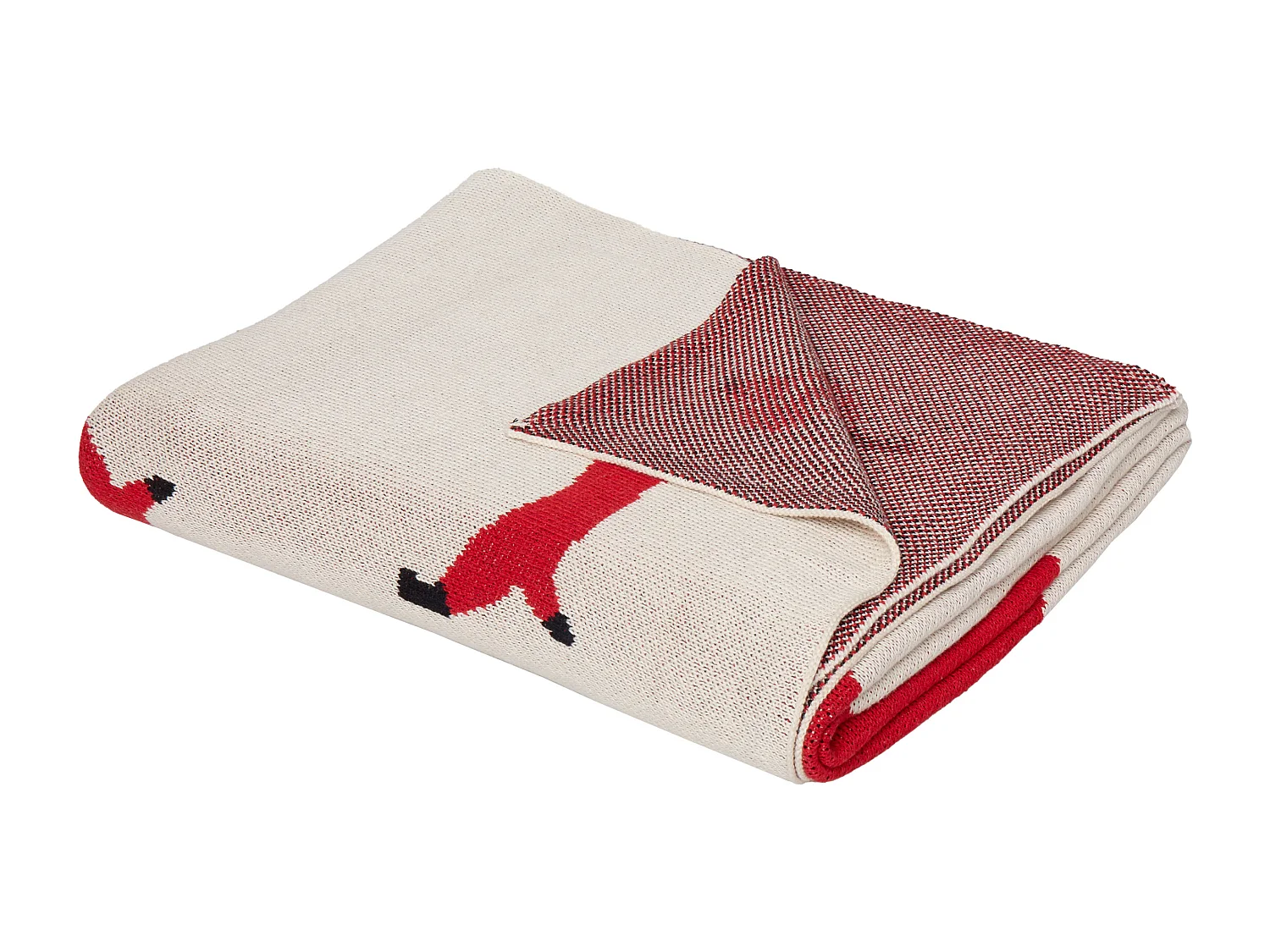 Plaid REERH Katoen 130 x 170 cm Beige