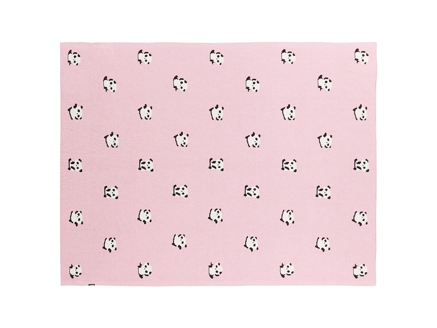 Manta TALOKAN Algodón 130 x 170 cm Rosa