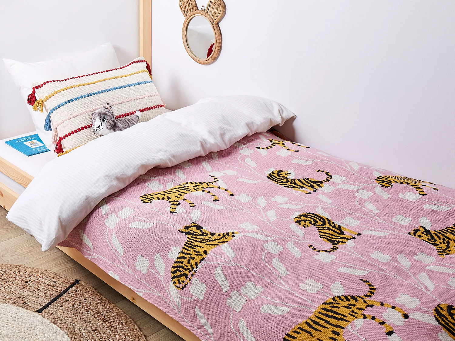 Plaid NERAI Katoen 130 x 170 cm Multicolor