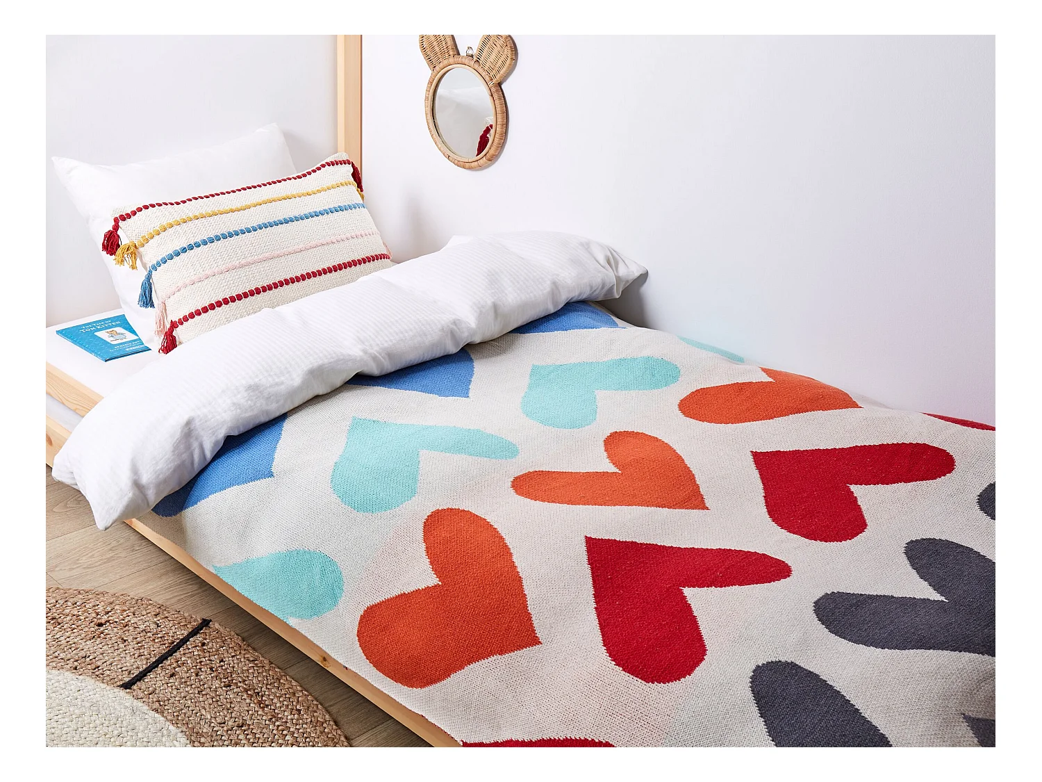 Couverture KOHAT Coton 130 x 170 cm Multicolore