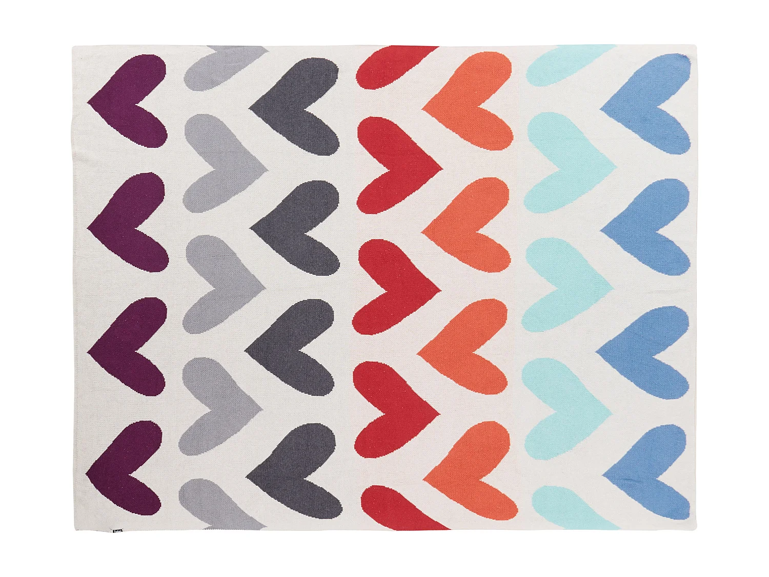 Coperta KOHAT Cotone 130 x 170 cm Multicolore