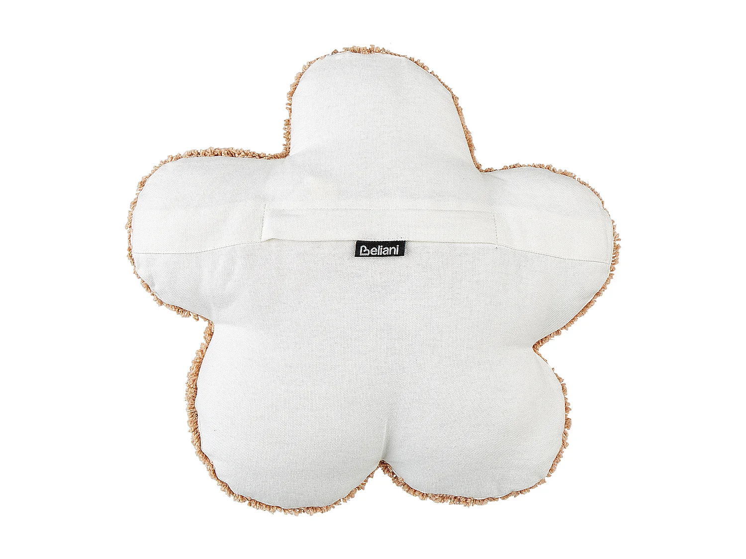 Dekokissen 2er Set Baumwolle rosa 30 x 30 cm Blumenform für Kinderzimmer Sorrel