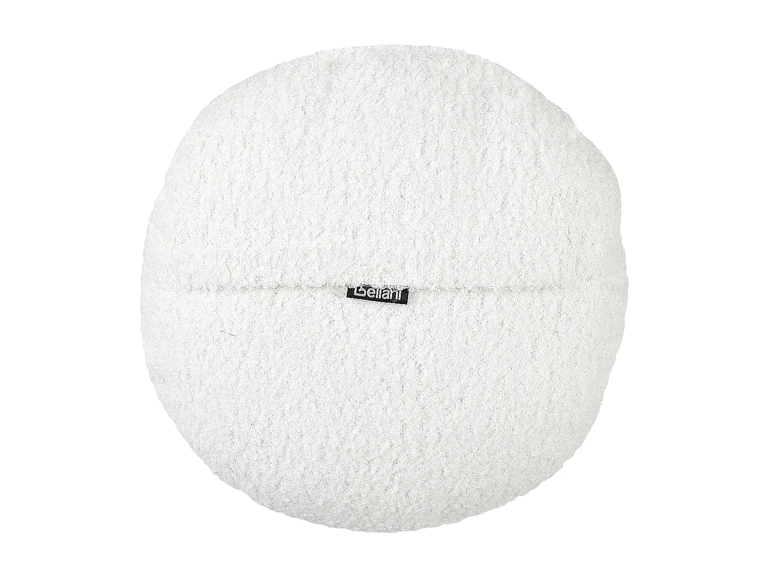 Set di 2 cuscini RUTABAGA Bouclé 30 x 30 cm Bianco Tinta unita