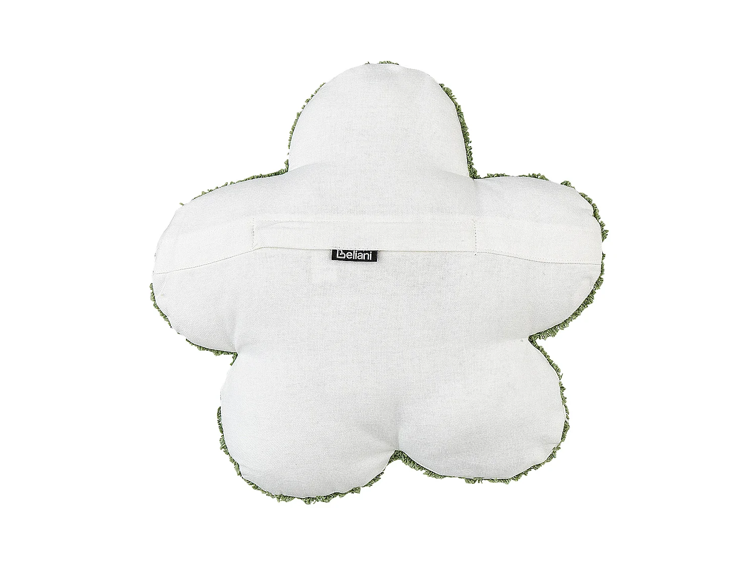 Set of 2 Decorative Cushions SORREL Cotton 30 x 30 cm Green Flower