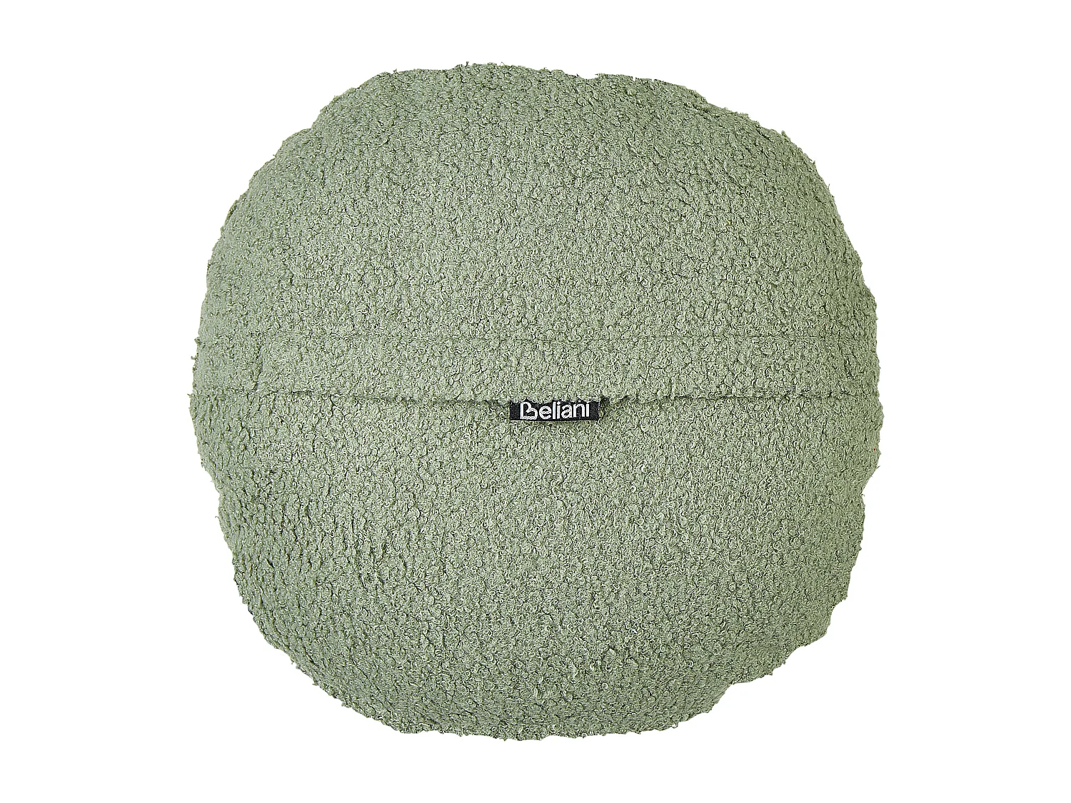 Set van 2 decoratieve kussens RUTABAGA Bouclé 30 x 30 cm Groen Effen