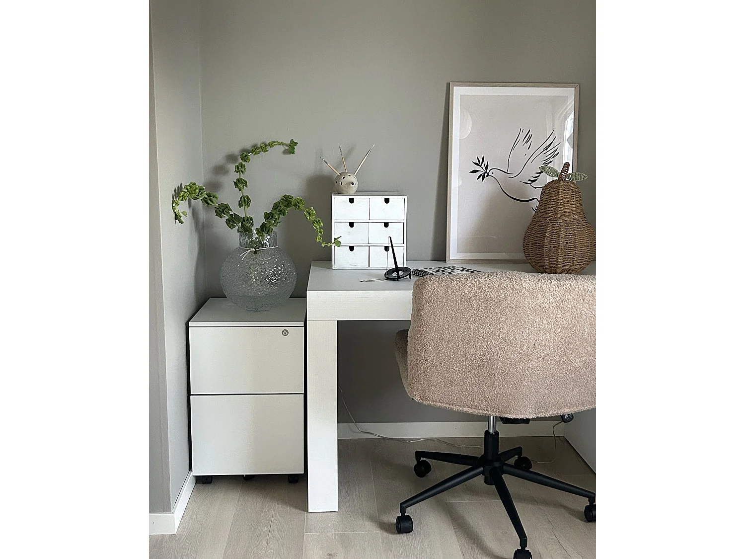 Meuble de rangement JOHNSON Blanc