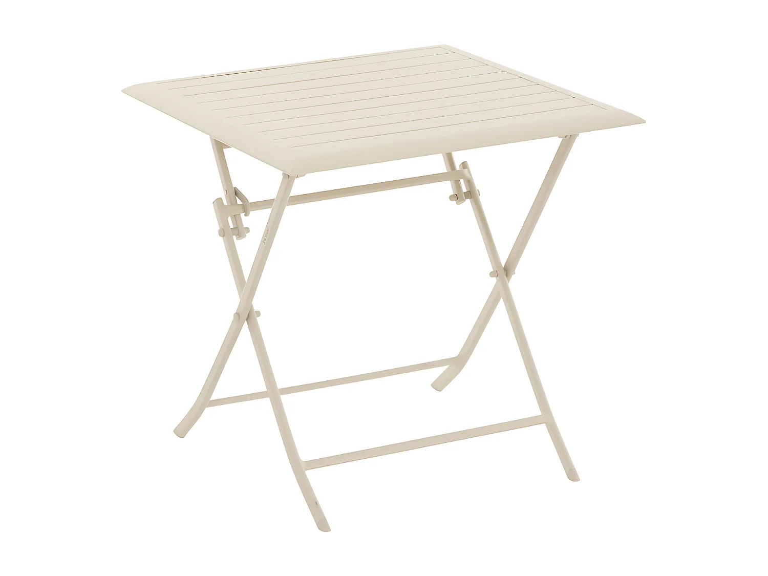 Table aluminium Azua 2 places argile Hespéride