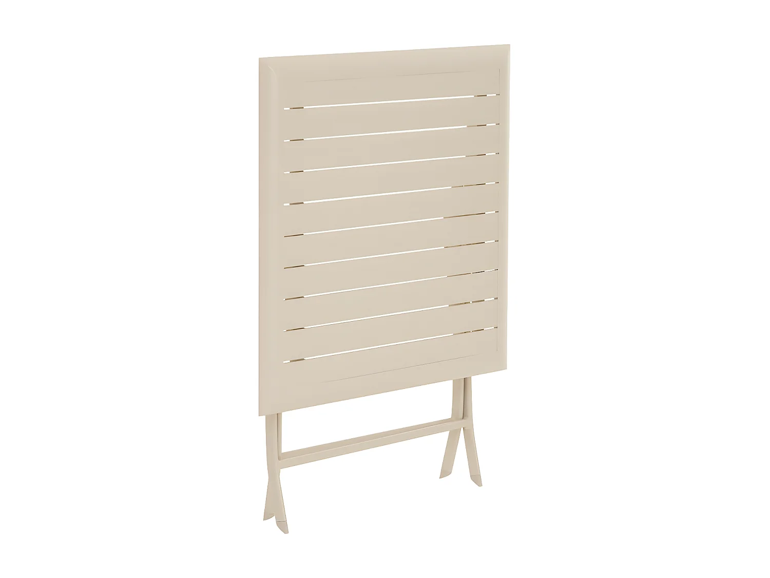 Table aluminium Azua 2 places argile Hespéride