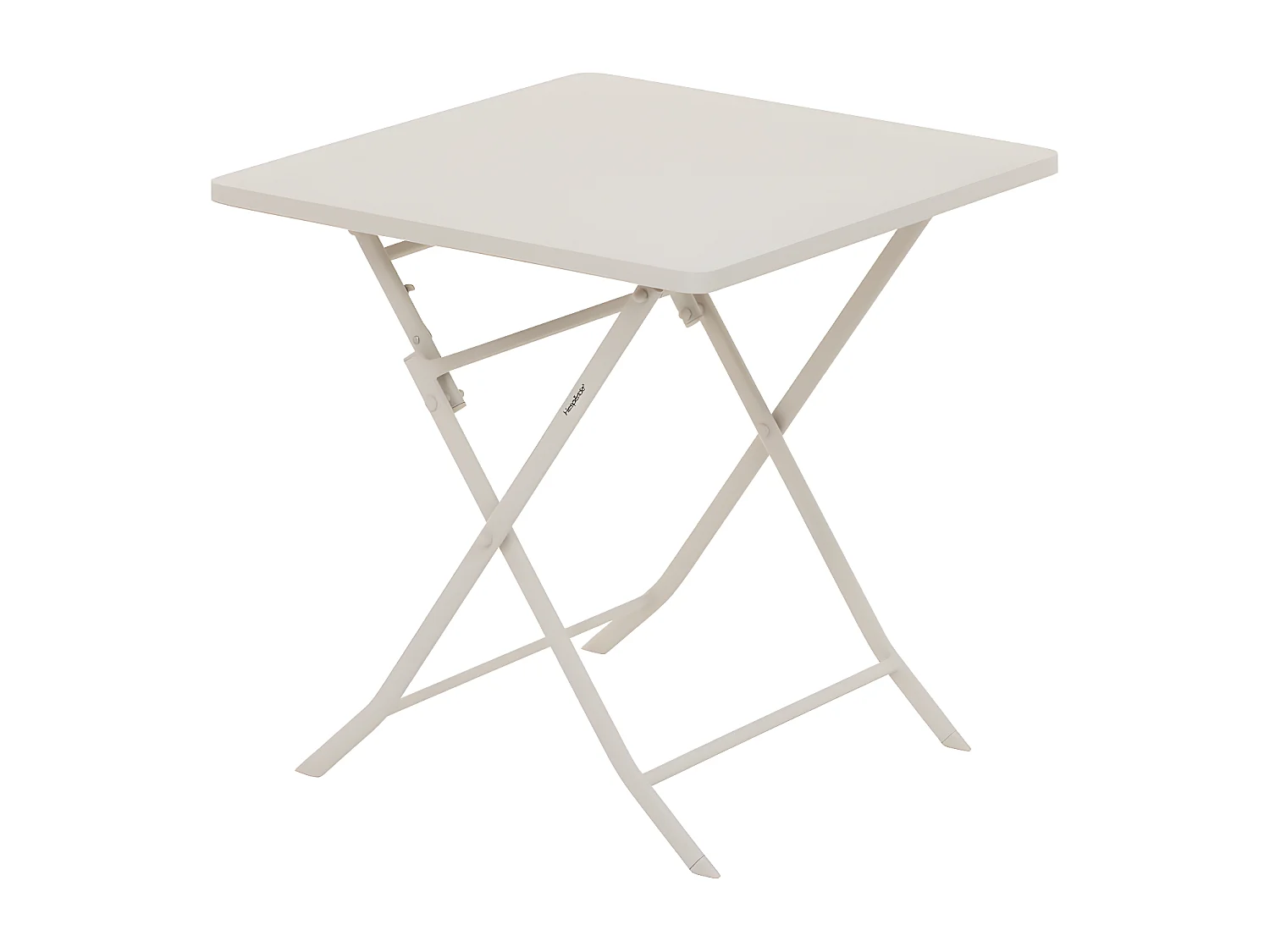Table carrée pliante Greensboro 2p argile Hespéride
