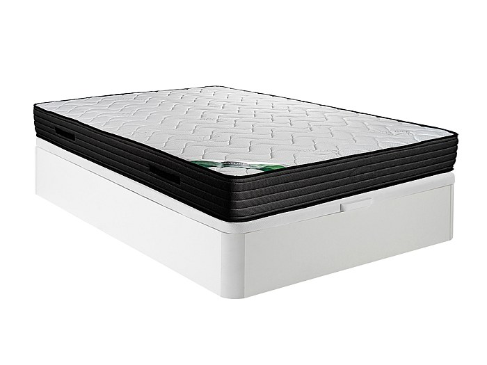 Vente Unique Matelas 90 X 190 Cm Ressorts Ensachés ép.22cm - PRESTIGE De YSMÉE B