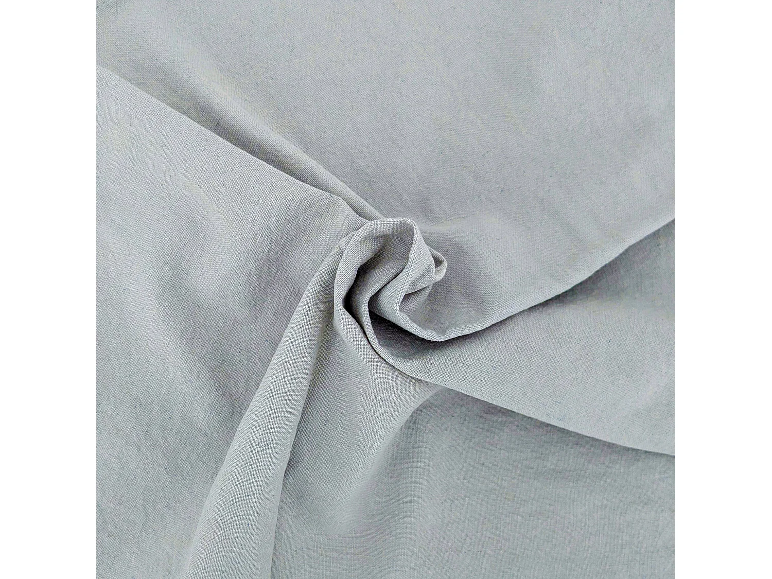 Lot de 6 serviettes de table 40x40 cm collection MATTIS vert lichen