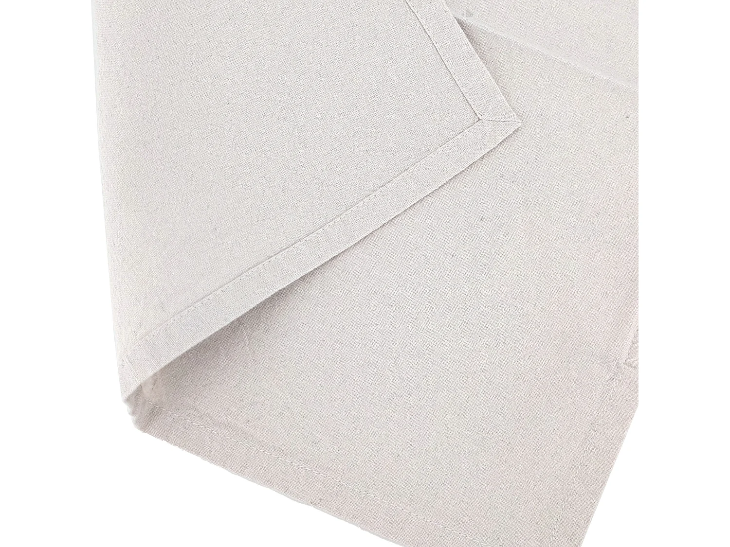 Lot de 6 serviettes de table 40x40 cm collection MATTIS beige naturel