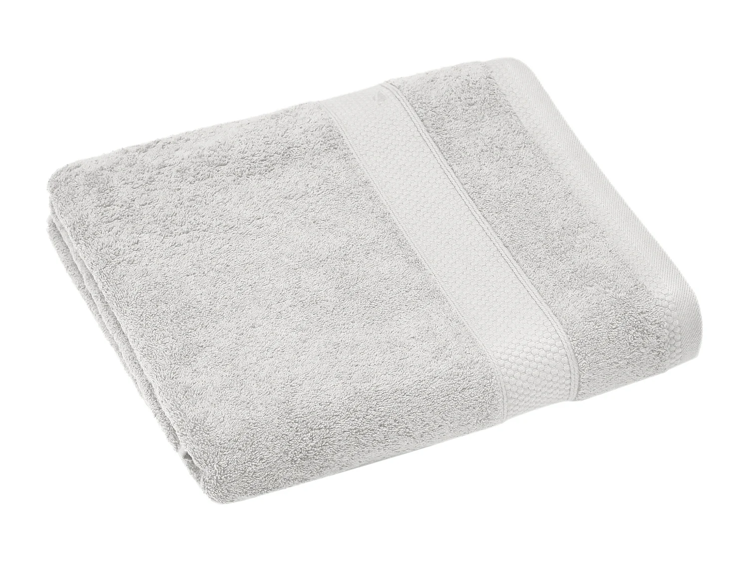 Drap de douche coton 550 g/m2 70x130 cm NAÏA blanc Craie