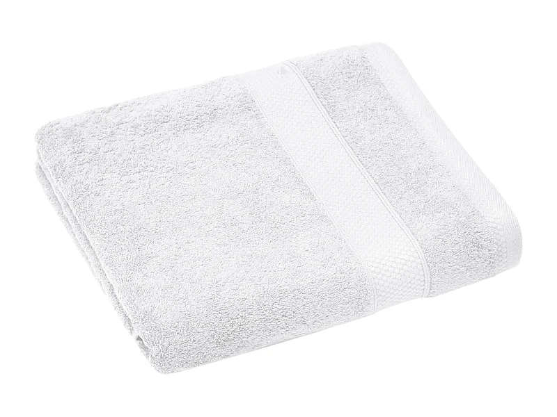 Drap de douche coton 550 g/m2 70x130 cm collection NAÏA Blanc