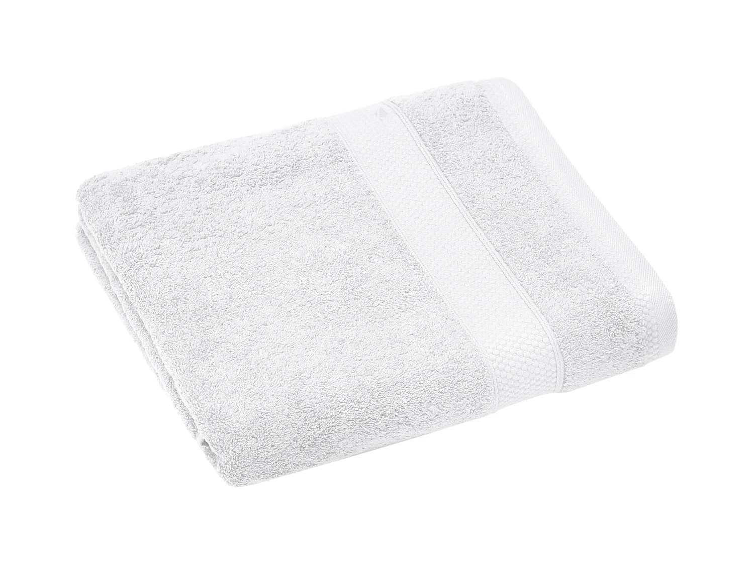 Drap de douche coton 550 g/m2 70x130 cm collection NAÏA Blanc