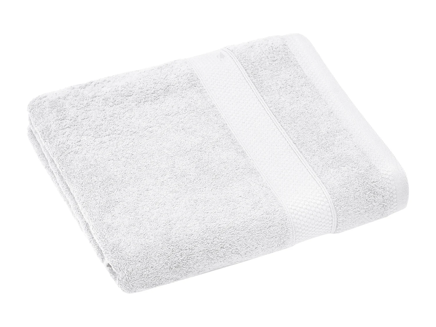 Drap de douche coton 550 g/m2 70x130 cm collection NAÏA Blanc