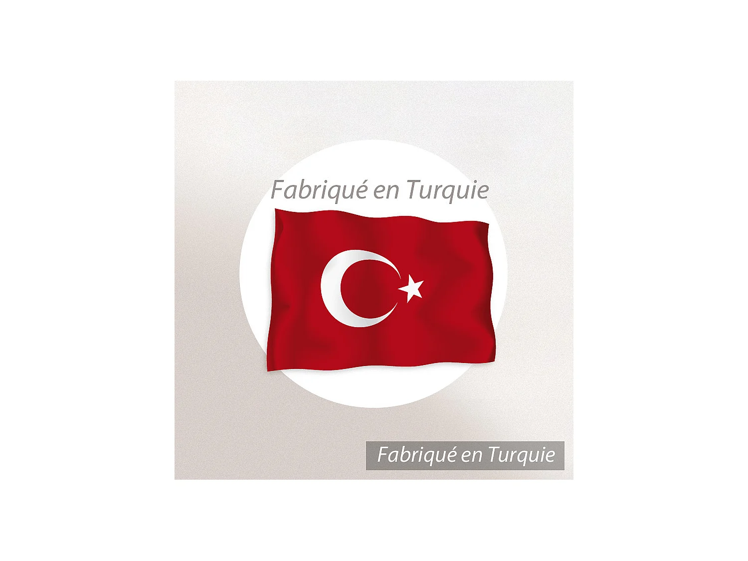 Drap de douche coton 550 g/m2 70x130 cm collection NAÏA beige Lin