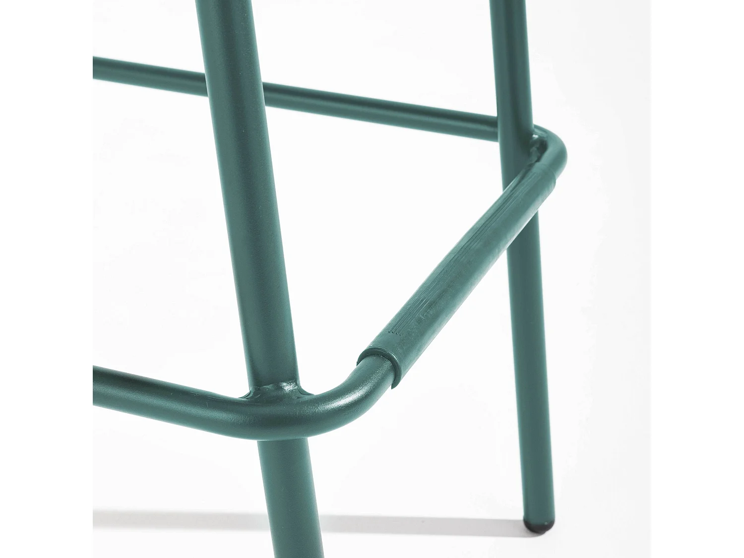 Chaise haute de terrasse vert foncé