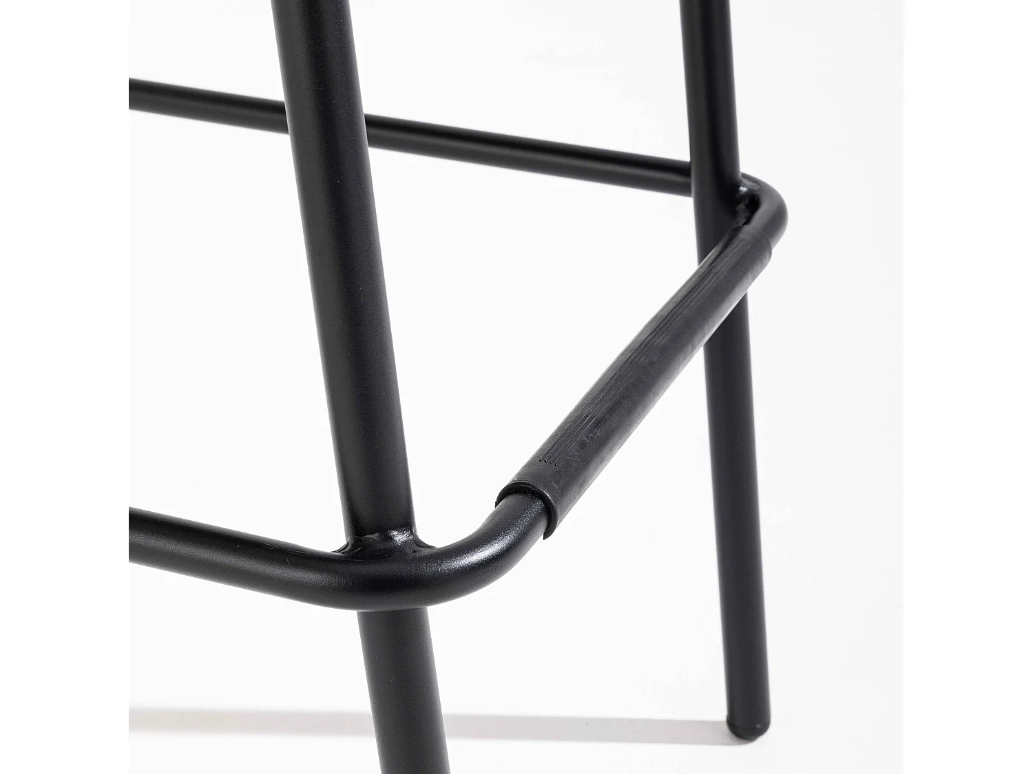 Chaise haute de terrasse noire