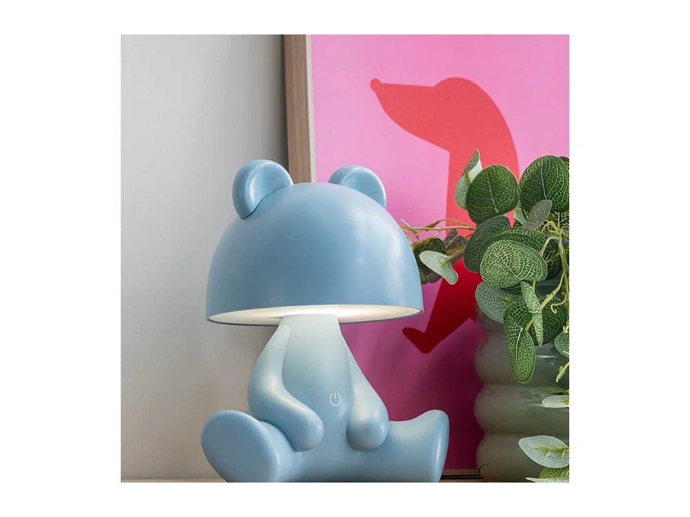 Lámpara de mesa Oso - Azul claro