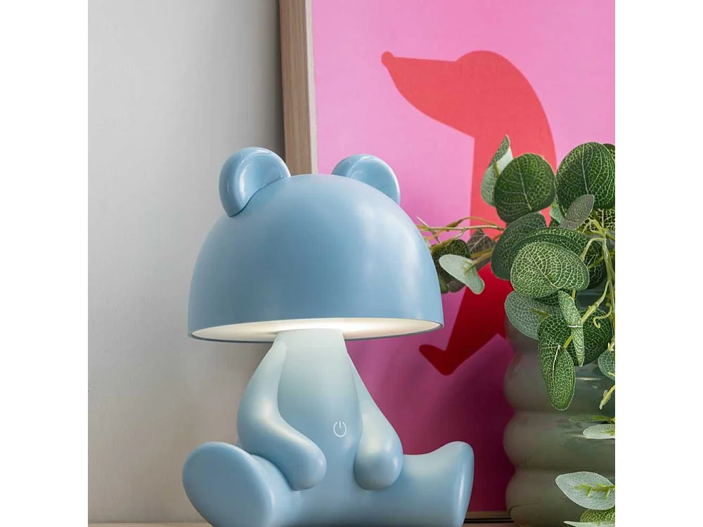Lámpara de mesa Oso - Azul claro
