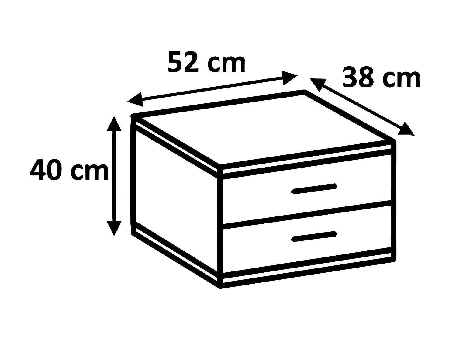 Lit adulte double 160 x 200 + 2 chevets coloris effet bois - L. 169 x P. 210 x H. 81 cm