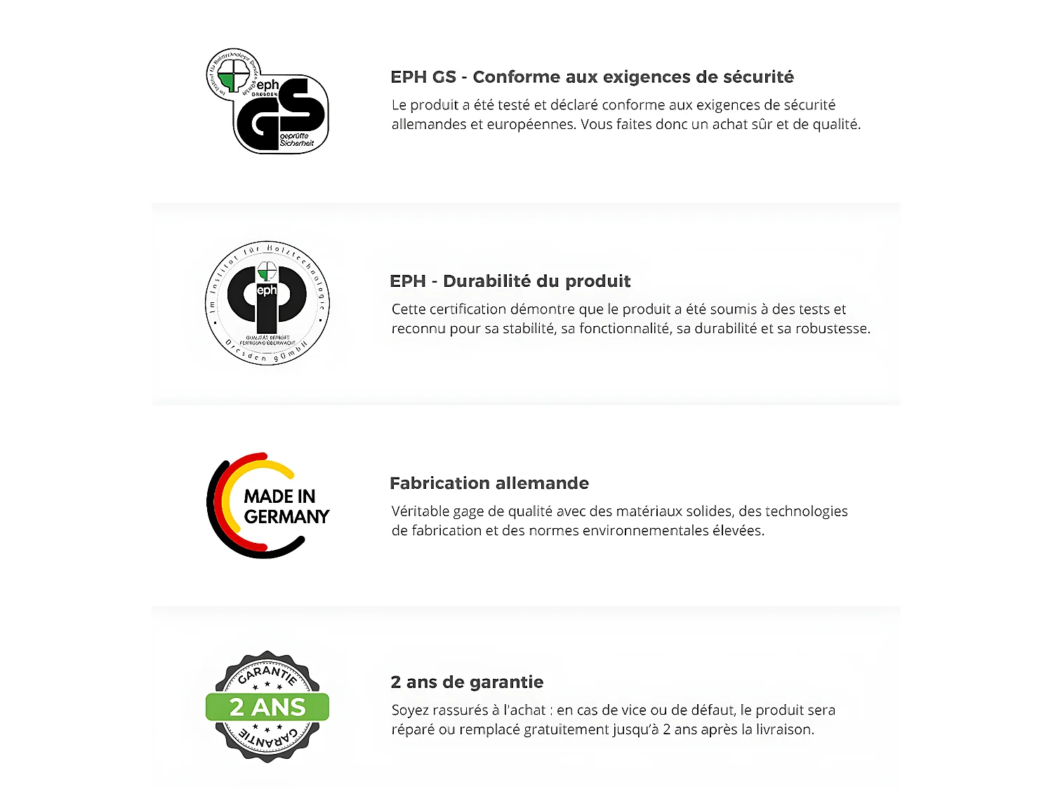 Lit adulte double 180x200 cm King Size + 2 chevets coloris graphite/imitation chêne artisan