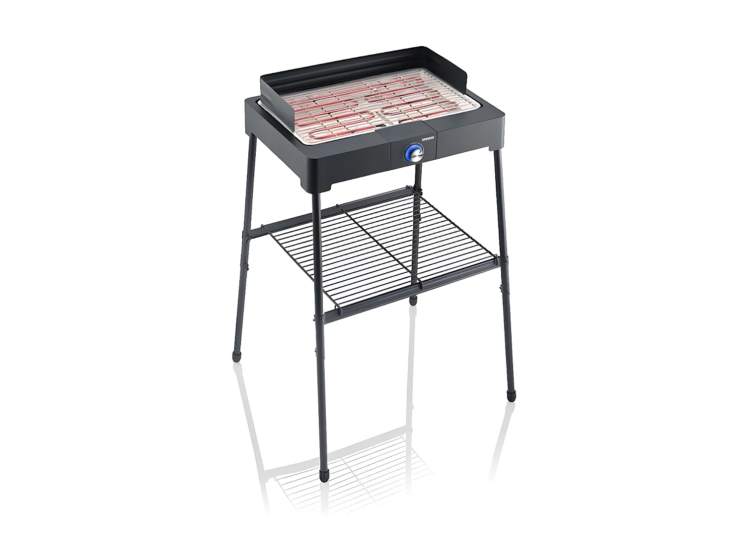 Severin Barbecue électrique sur pieds 2200w noir - 8566
