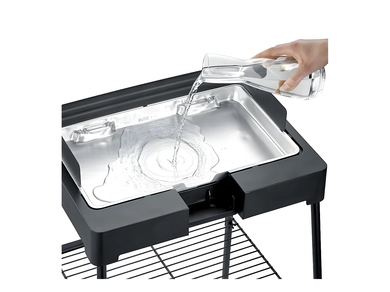 Severin Barbecue électrique sur pieds 2200w noir - 8566