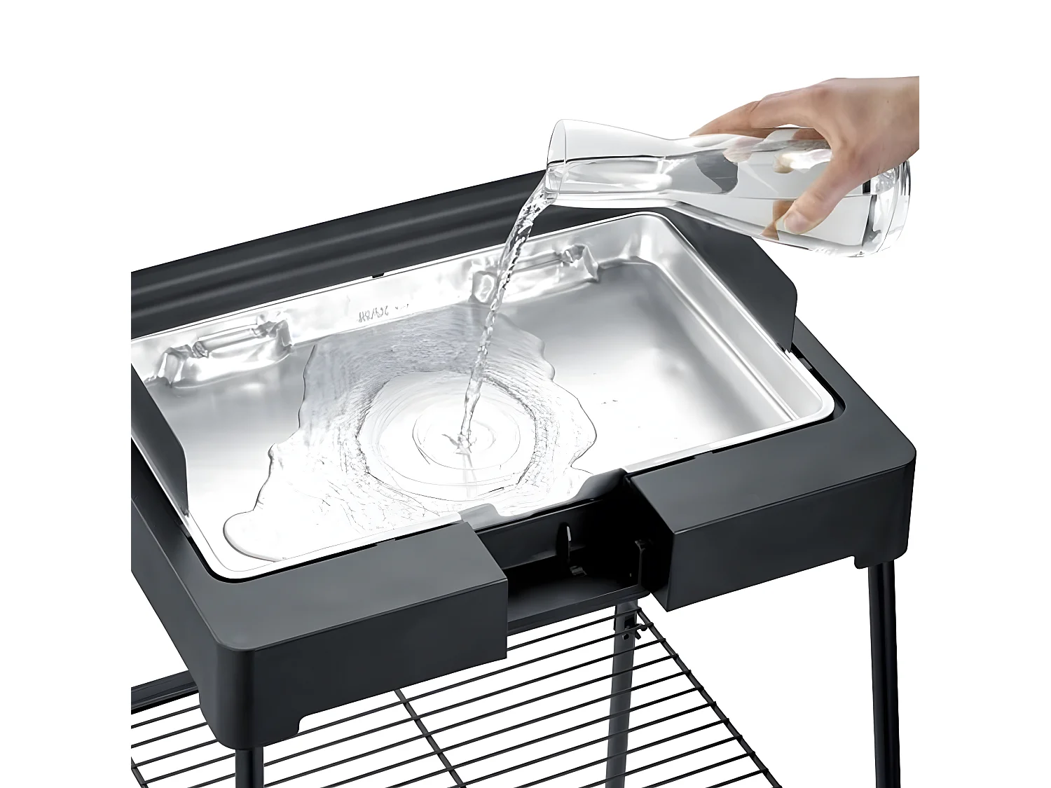 Severin Barbecue électrique sur pieds 2200w noir - 8566