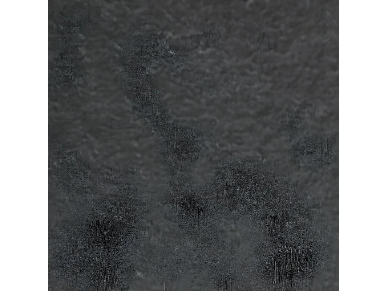 Mineralguss-Duschwanne extra flach PURE Schieferoptik schwarz 70x120 cm Edelstahl in chrom