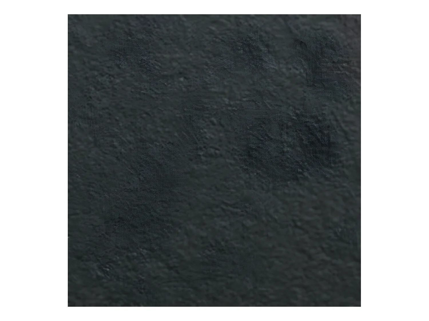 Mineralguss-Duschwanne extra flach PURE Schieferoptik anthrazit 100x200 cm Edelstahl in chrom