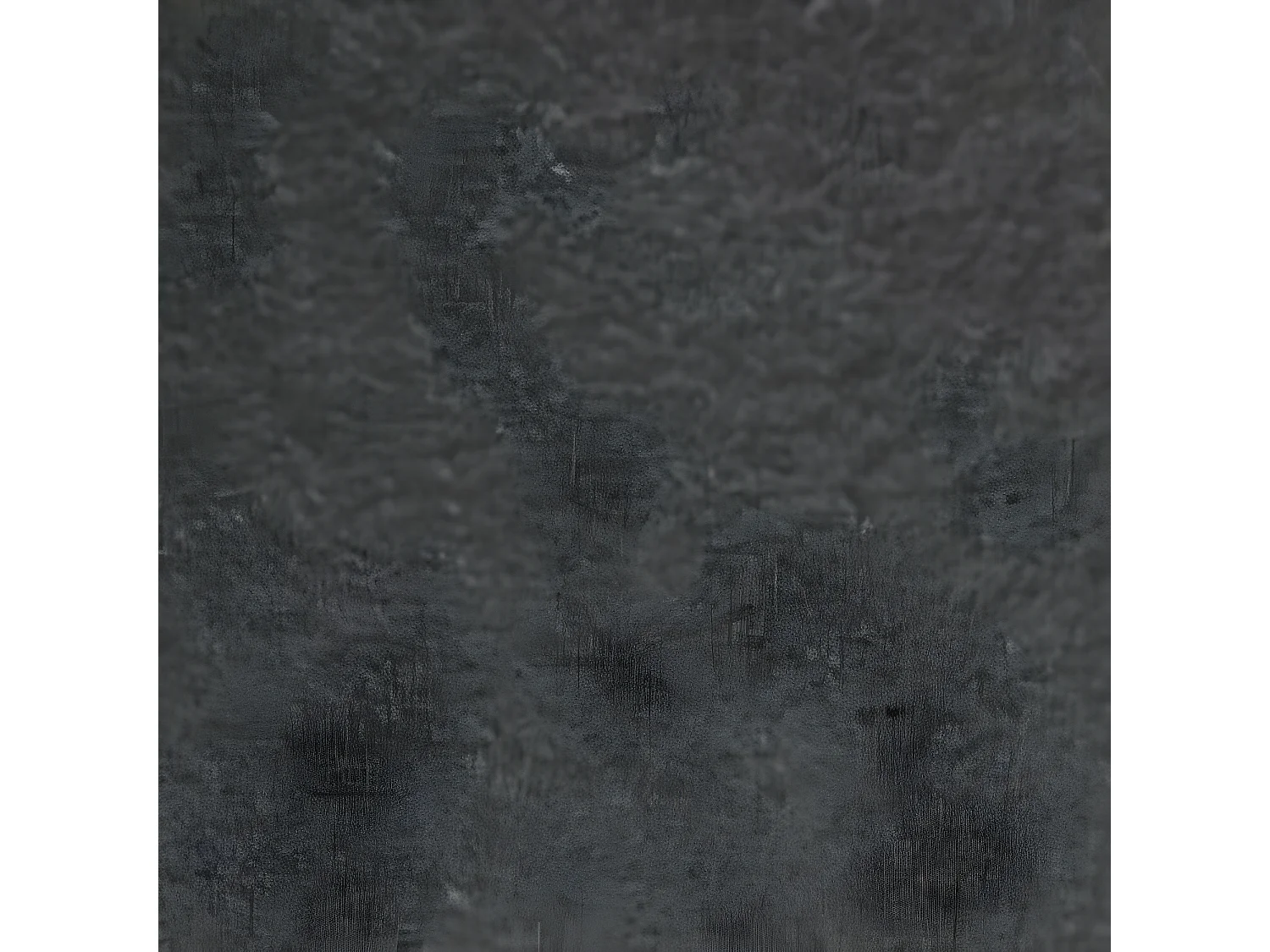 Mineralguss-Duschwanne extra flach PURE Schieferoptik schwarz 80x180 cm Edelstahl in chrom