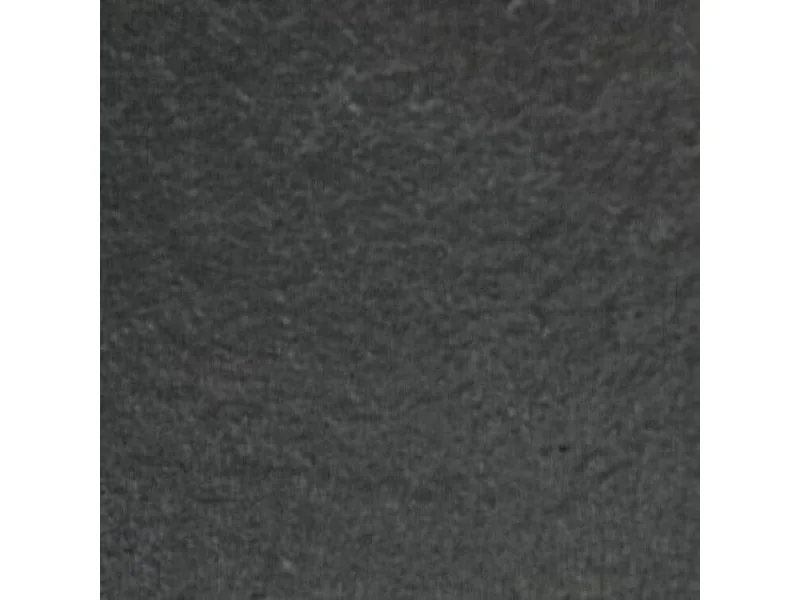 Receveur de douche 90 x 110 cm extra plat PURE en résine surface ardoisée noir Grille inox