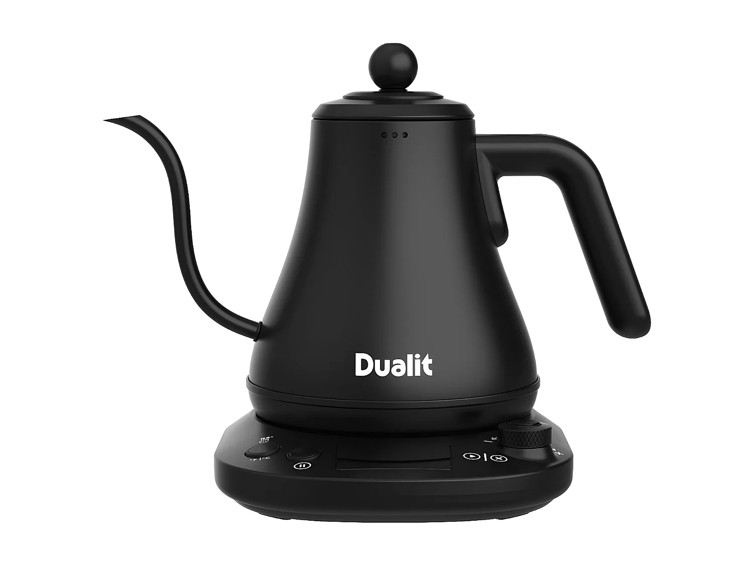 Dualit Bouilloire électrique 800ml 1200w noir - 72961