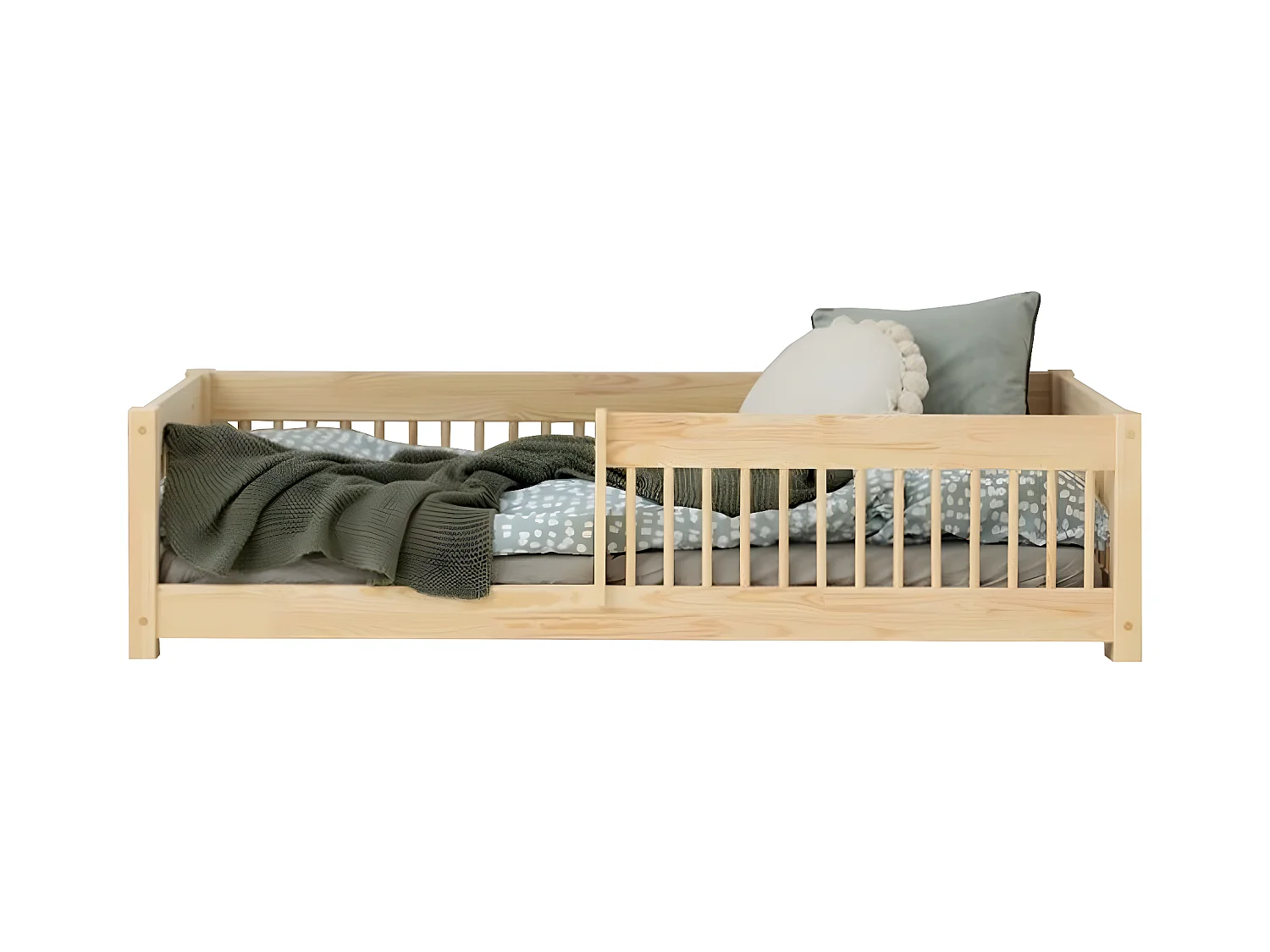 Letto Ariette Bois 90x190 con rete a doghe