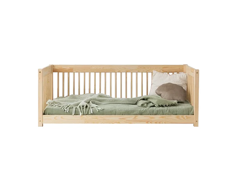 Bedbank 70x140 inclusief lattenbodem Perrine Hout