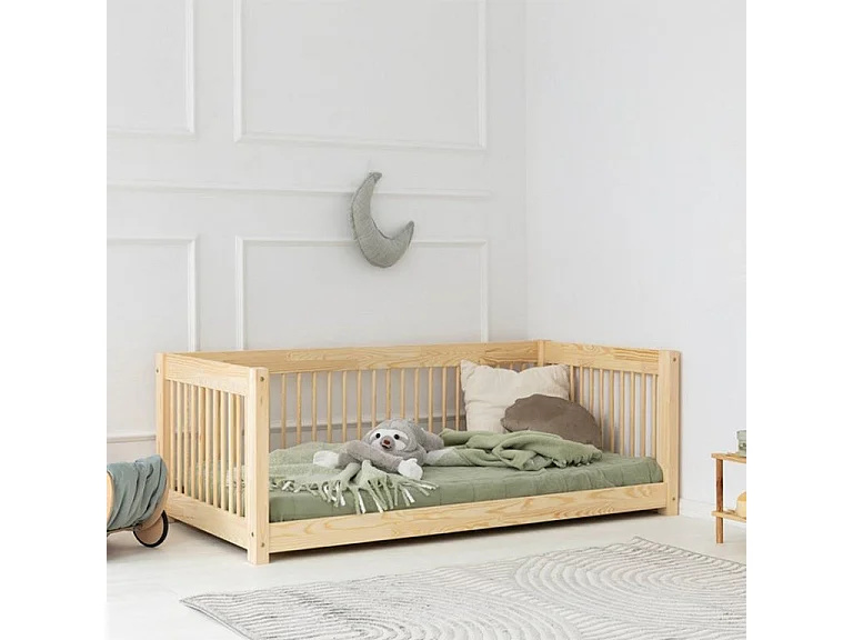 Bedbank 70x140 inclusief lattenbodem Perrine Hout