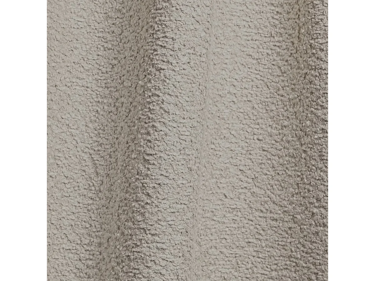 Lit coffre 180x200 sommier inclus Cloud tissu bouclette Beige