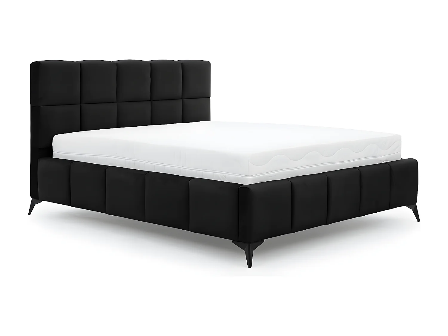 Mira Black bedstee 180x200 inclusief lattenbodem