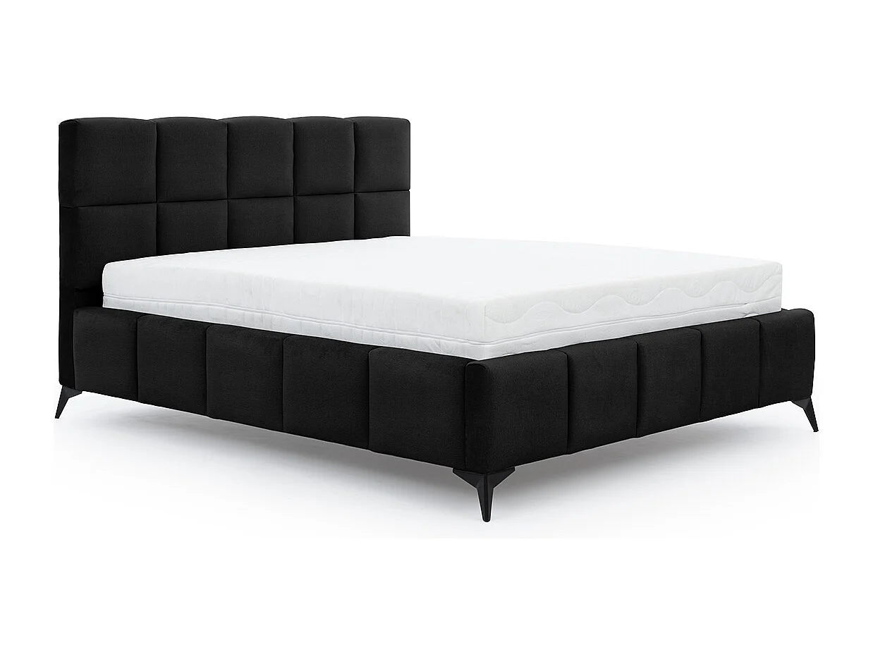Mira Zwart 160x200 bedstee inclusief lattenbodem