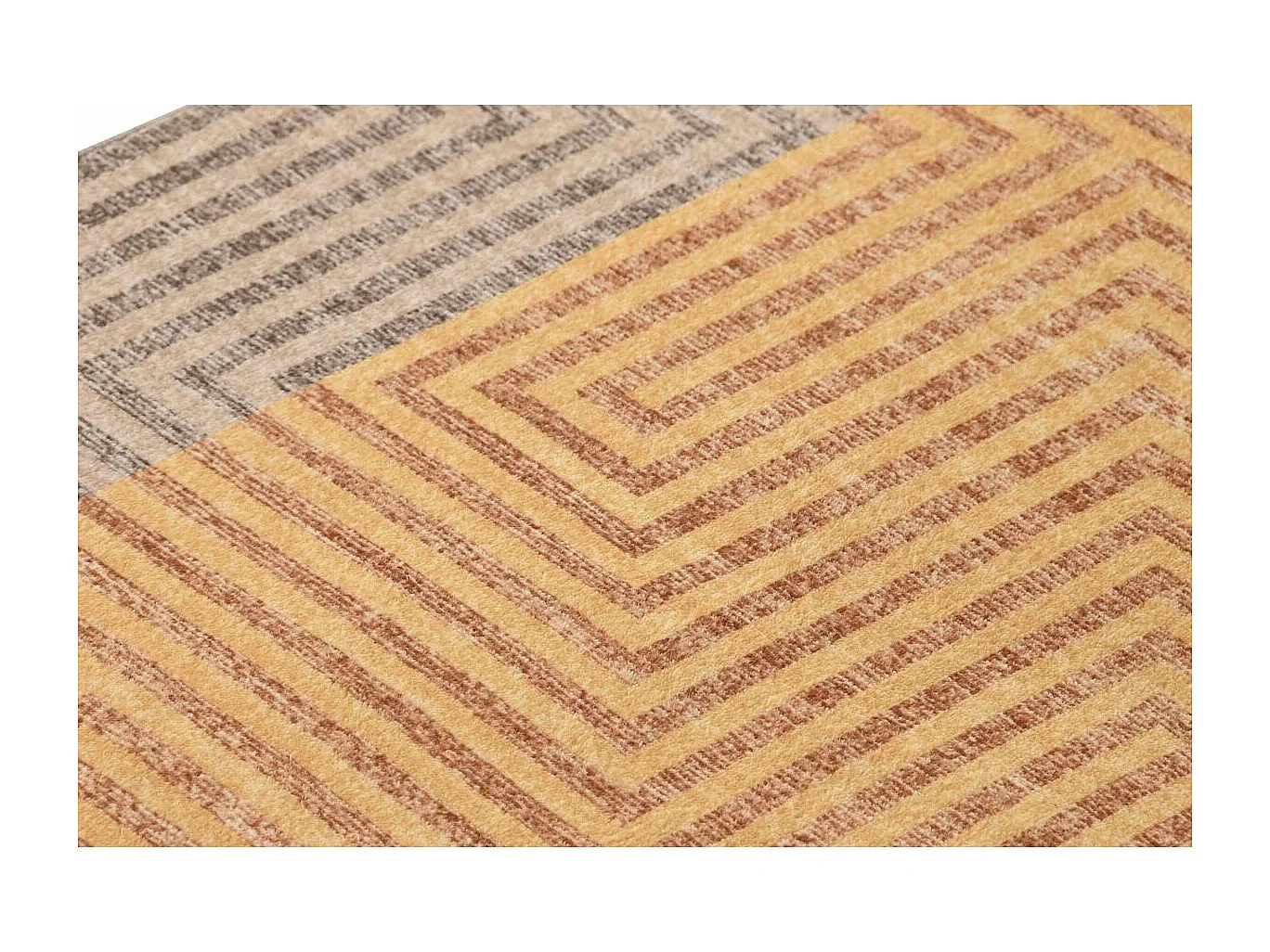 Tapis Jaune (60 x 240 x 0,7 cm) DKD Home Decor