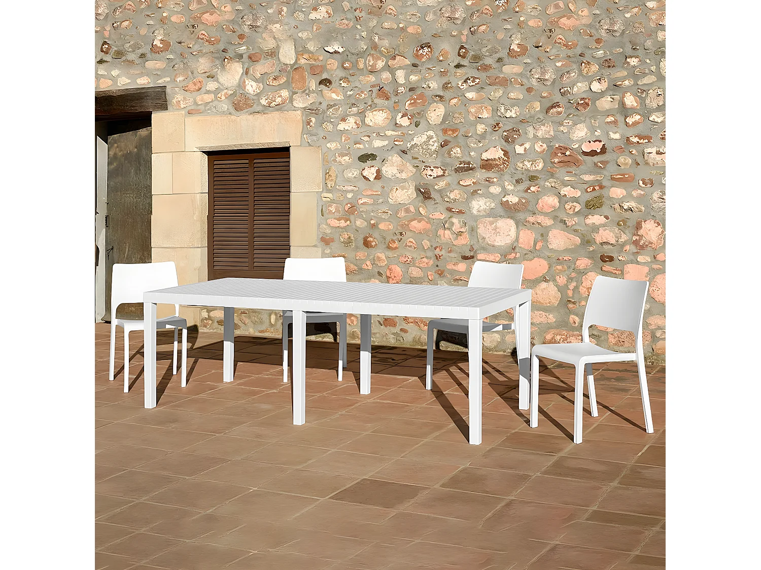 Mesa Extensible Artico  | HÄUSBED | Color Blanco