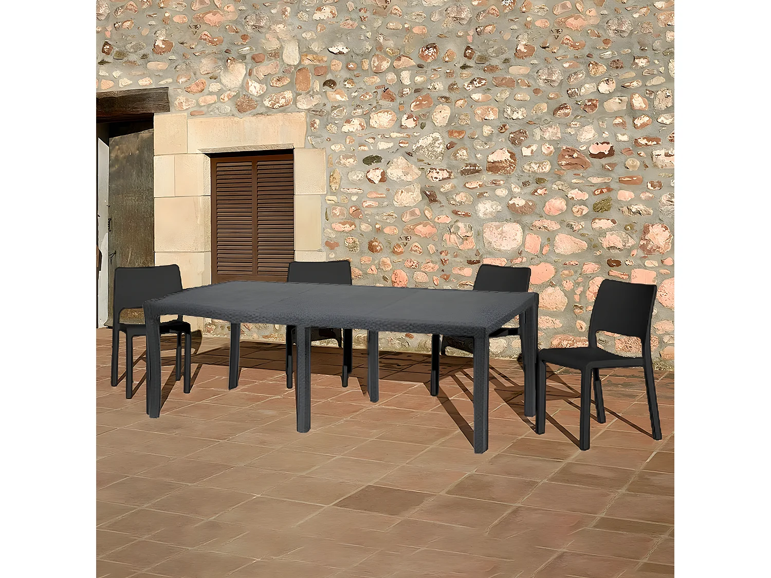 Mesa Extensible Dallas  | HÄUSBED | Color Antracita