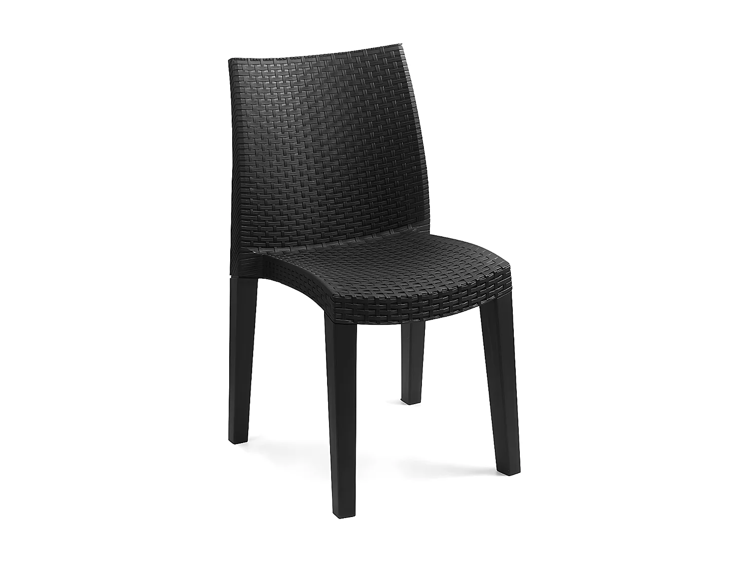 Silla apilable LADY | HÄUSBED | Color Antracita