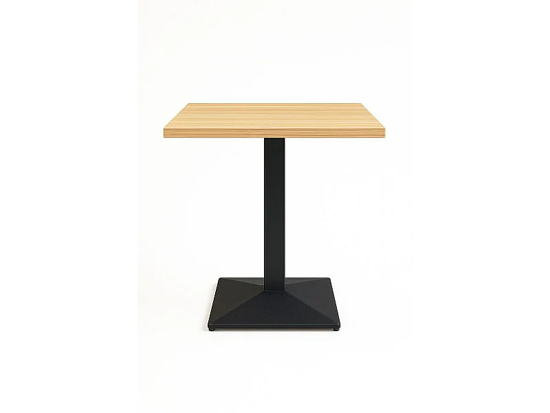 Mesas Bar - Mesa Kuat Black 60 cm - Madera clara